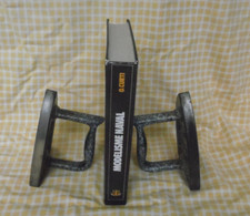 LBC E1 2 ANCIEN FER A REPASSER EN FONTE EMAILLEE MOUCHETEE SERRE LIVRE DECO 1900