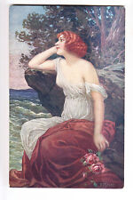 CPA  ART SEXY -  PEINTURE FEMME  EROTISME E. MEIER PINXIT PENSEES FUGITIVES ~B21