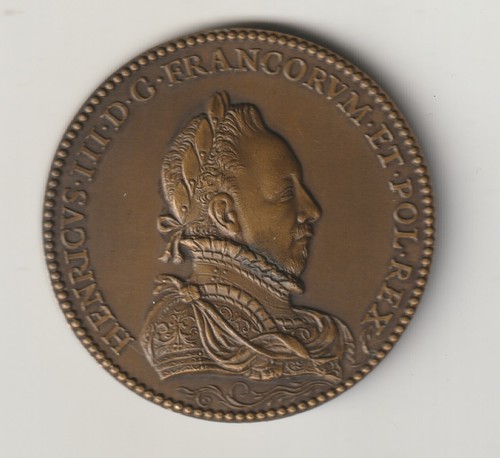 Médaille henri iii - médaille,, iii-fondation