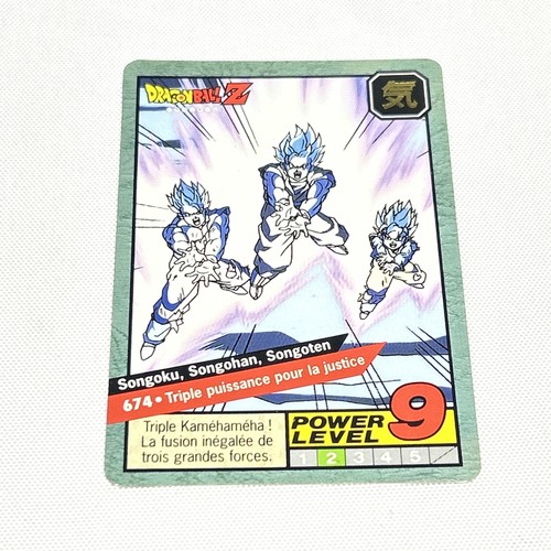 Carte dragon ball - fr, z