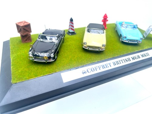Coffret avec trois mgb - avec,