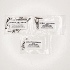 HONDA SHADOW VT 1100 C 1995-2007 Kit n°1 vis BTR inox carburateur VT1100C