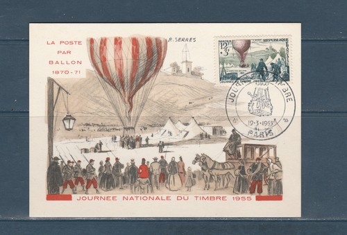 Carte 1er jour journée - , du