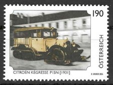 Autriche 2024 Véhicule postal Citroën Kégresse Yvert n° 3697 neuf ** MNH