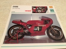 Carte moto Derby 250 grand