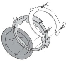 Bride Pour Sacoche de Réservoir Tanklock pour Honda 600 CBR F 2011-2013