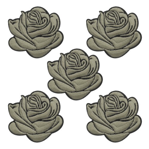 Pièces patch brodé rose - pièces,