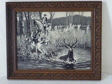 Magnifique tableau en soie