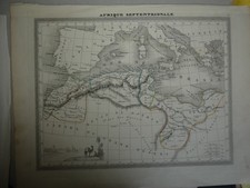 Carte afrique septentrionale