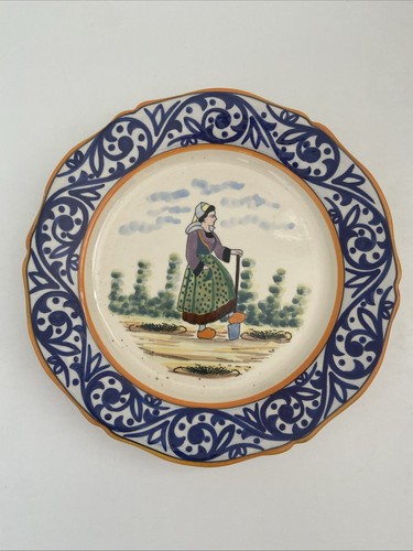 Assiette ancienne hb - 🏺,