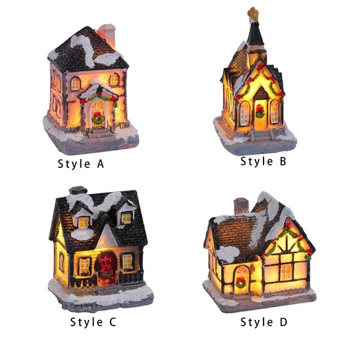 Scène noël maison - scène,
