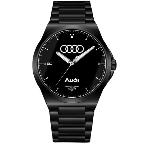 Montre acier noire fan art - fan,