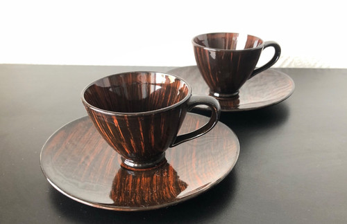 Tasses faïence de - , 2