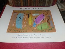 PICASSO LITHOGRAPHIE ORIGINALE