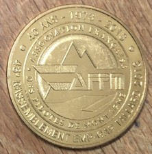 MDP 2013 GAP TALLARD PILOTES DE MONTAGNE MÉDAILLE MONNAIE DE PARIS JETON COINS