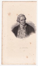 Portrait XIXe James Cook