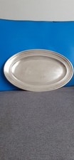 PLATEAU OVAL ARGENTÉ