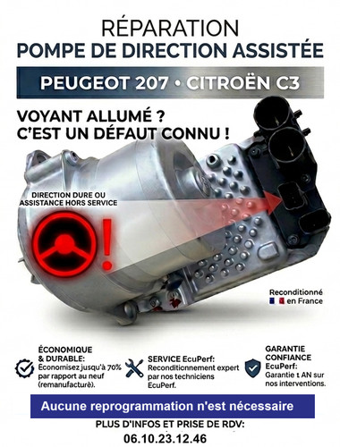 Réparation direction