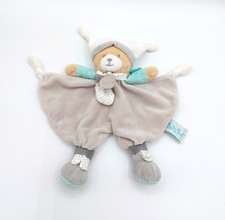 Doudou plat ours Polochon Baby