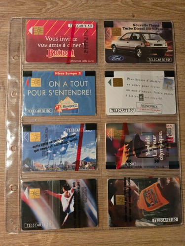 Lot cartes téléphoniques - lot, 8