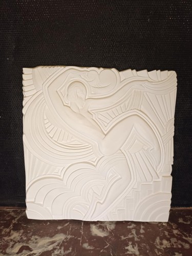 Grand bas relief art déco - art,