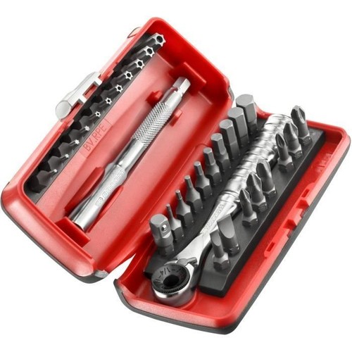 Coffret embouts - d'embouts, 1/4''