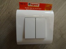 LEGRAND ancien mosaic 1 interrupteur DOUBLE va et vient connexion directe