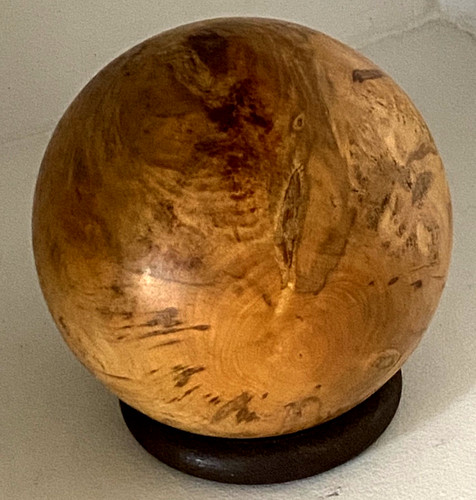 Boule spère bois loupe - boule,