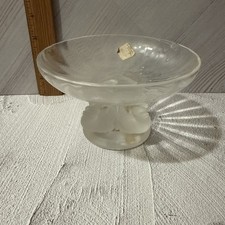 Signed LALIQUE NOGENT Glass