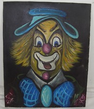 tableau peinture MILORD clown
