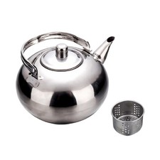 Théière inox 1L 1,5L 2L avec