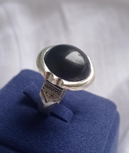 Bague chevalière argent - bague,