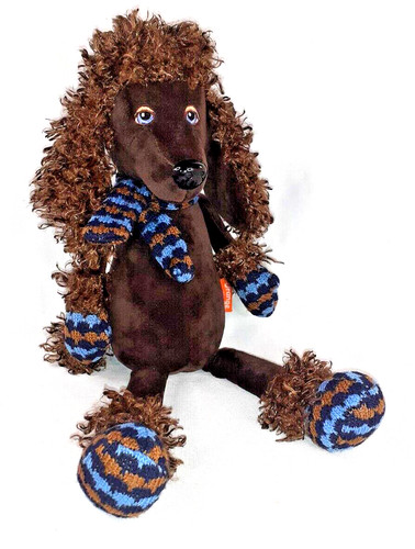 Belle peluche chien - , caniche
