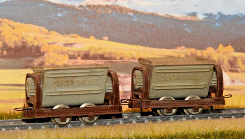 Lot wagonnets mine - lot, 2