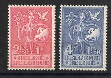 BELGIQUE SERIE DE 2 TIMBRES NEUF* N°928/929 Cote: 47€