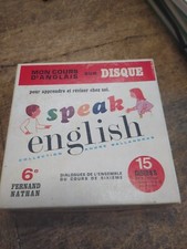 15 disques speak english mon cours d'anglais sixième André Ballandras