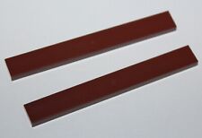 2 xLEGO RedBrown Tile 1x8 ref