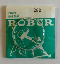 NEUF 1 VERRE PUNAISE PLEXI DE