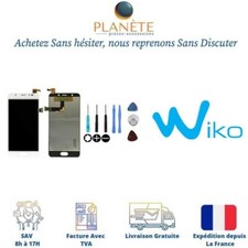 Ecran Complet LCD et Vitre tactile Blanc sans châssis Pour Wiko Ufeel Prime