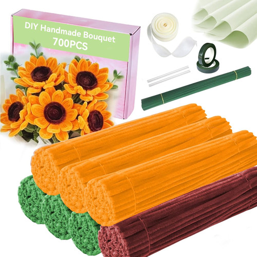Pipe cleaners diy flower - cleaners,diy,