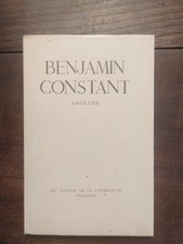 Benjamin Constant - Adolphe -
