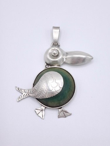 Important pendentif oiseau - important,