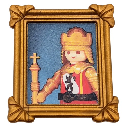 Playmobil tableau doré roi