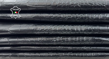 Noir Crocodile en Relief