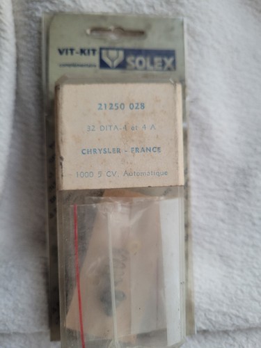 Kit carburateur solex - carburateur, 32