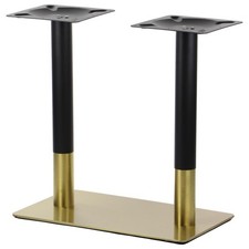 Pied table double pour - table,