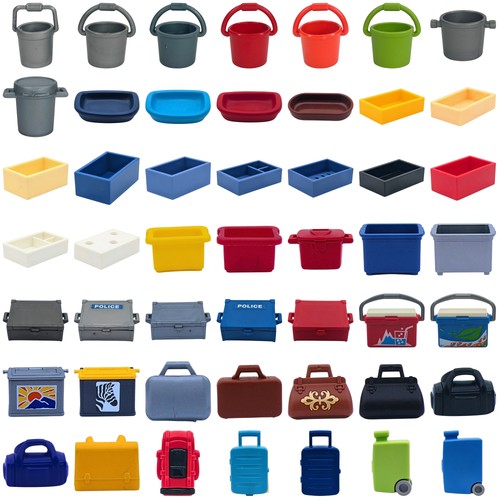 Playmobil lots seaux - , boîtes