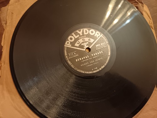 Disque tours polydor meade - disque, polydor.