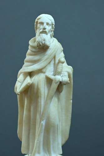 Ancienne statue saint - ancienne,
