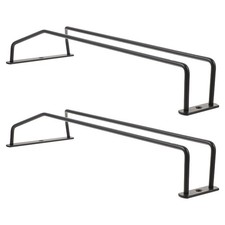 2 Pcs Range Verre Supports À